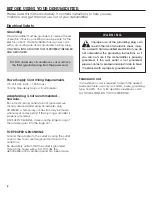 Preview for 4 page of Haier DE45EA Use And Care Manual