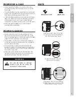 Preview for 7 page of Haier DE45EA Use And Care Manual