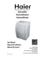 Preview for 1 page of Haier Dehumidifier User Manual