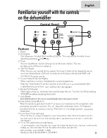 Preview for 5 page of Haier Dehumidifier User Manual