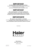 Preview for 28 page of Haier DIV46 User Manual