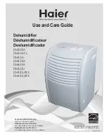 Haier DM30EJ Use And Care Manual preview