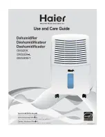 Haier DM32EK Use And Care Manual preview