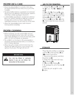 Preview for 7 page of Haier DM32M Use And Care Manual