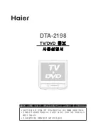 Haier DTA-2198 Manual предпросмотр