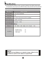 Preview for 36 page of Haier DTA-2198PF Owner'S Manual