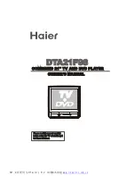 Haier DTA21F98 Owner'S Manual предпросмотр