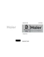 Haier DW-50W255 User Manual preview