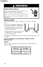 Предварительный просмотр 12 страницы Haier DW-7777-01 Installation Manual