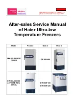 Preview for 1 page of Haier DW-86L486 After-Sales Service Manual