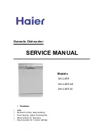 Preview for 1 page of Haier DW12-BFE ME Service Manual