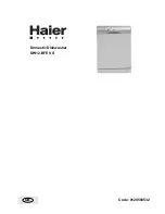 Haier DW12-BFE SS Manual preview