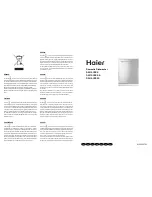 Предварительный просмотр 1 страницы Haier DW12-CFE S Manual