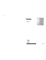 Haier DW12-CFE2S User Manual предпросмотр