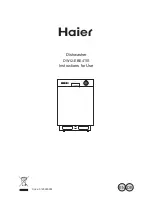 Haier DW12-EBE4TIS Instructions For Use Manual предпросмотр