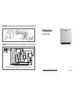 Preview for 1 page of Haier DW12-EBM 1S Manual