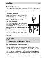 Preview for 5 page of Haier DW12-EBM 3S Instructions For Use Manual