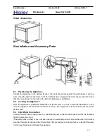 Предварительный просмотр 8 страницы Haier DW12-EFMME Service Manual