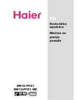 Preview for 26 page of Haier DW12-PFE1 ME User Manual