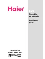 Preview for 38 page of Haier DW12-PFE1 ME User Manual