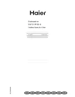 Haier DW12-PFE2-E Instructions For Use Manual preview