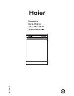 Haier DW12-PFE2-U Instructions For Use Manual preview