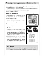 Preview for 12 page of Haier DW12-PFE2 Instructions For Use Manual