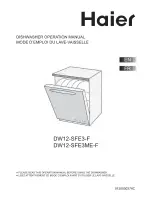 Haier DW12-SFE3-F Operation Manual preview