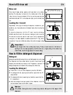 Предварительный просмотр 11 страницы Haier DW12-TFE1 series Operation Manual