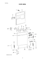 Предварительный просмотр 8 страницы Haier DW12-TFE2WH Parts Manual