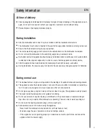 Preview for 3 page of Haier DW12-TFE5 Operation Manual