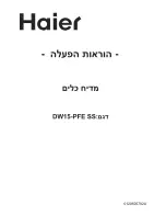 Предварительный просмотр 68 страницы Haier DW15-PFE S User Manual