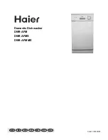 Haier DW9-AFM ME Owner'S Manual preview