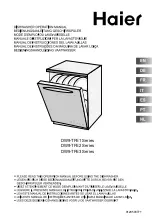 Haier DW9-TFE1 Series Operation Manual предпросмотр