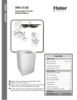 Haier DWE-3120A User Manual preview