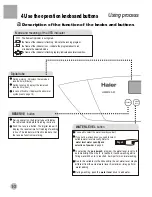 Preview for 12 page of Haier DWE-3120A User Manual