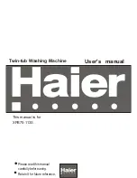 Preview for 1 page of Haier DWE-370 User Manual