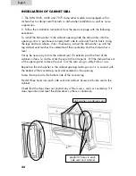 Предварительный просмотр 24 страницы Haier DWL3025 Installation Manual