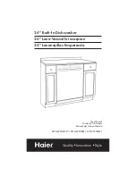 Предварительный просмотр 1 страницы Haier DWL4035 User Manual