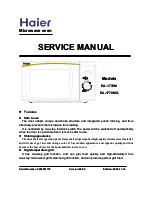 Haier EA-1770M Service Manual preview