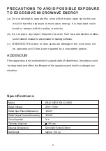 Предварительный просмотр 3 страницы Haier EB-32100EB Owner'S Manual