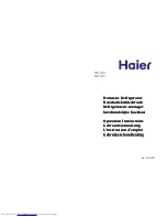 Haier EKS-150A Operation Instructions Manual preview