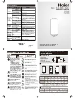 Haier ES100V-G1 Instruction Manual preview