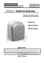 Haier ES10V-Q1 Service Manual предпросмотр