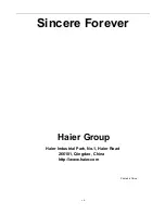 Предварительный просмотр 10 страницы Haier ES25V-M1 Service Manual