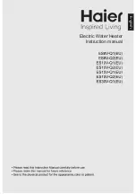 Preview for 1 page of Haier ES8V-Q1(EU) Instruction Manual