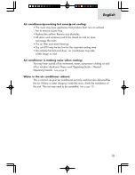 Preview for 19 page of Haier ESA3057 - Window AC Cool Only BtuH 5200... User Manual