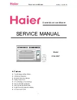 Предварительный просмотр 2 страницы Haier ESA3067 - annexe 1 Service Manual