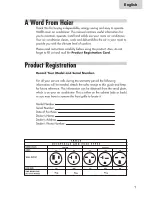 Preview for 3 page of Haier ESA312 User Manual