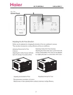 Предварительный просмотр 3 страницы Haier ESA3156 - ANNEXE 221 Control Panel Use Manual